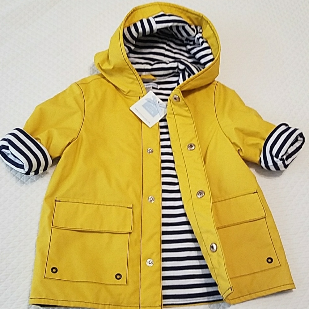 🌦JANIE and JACK Baby raincoat